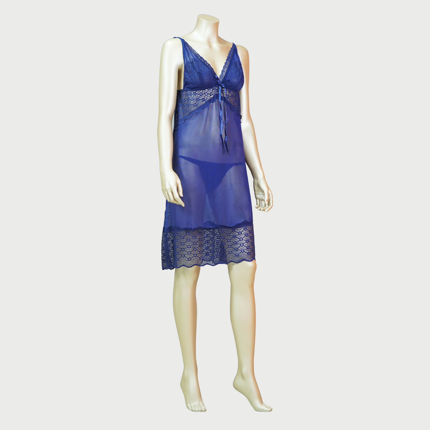 Sexy Sheer Chemise with Matching Thong