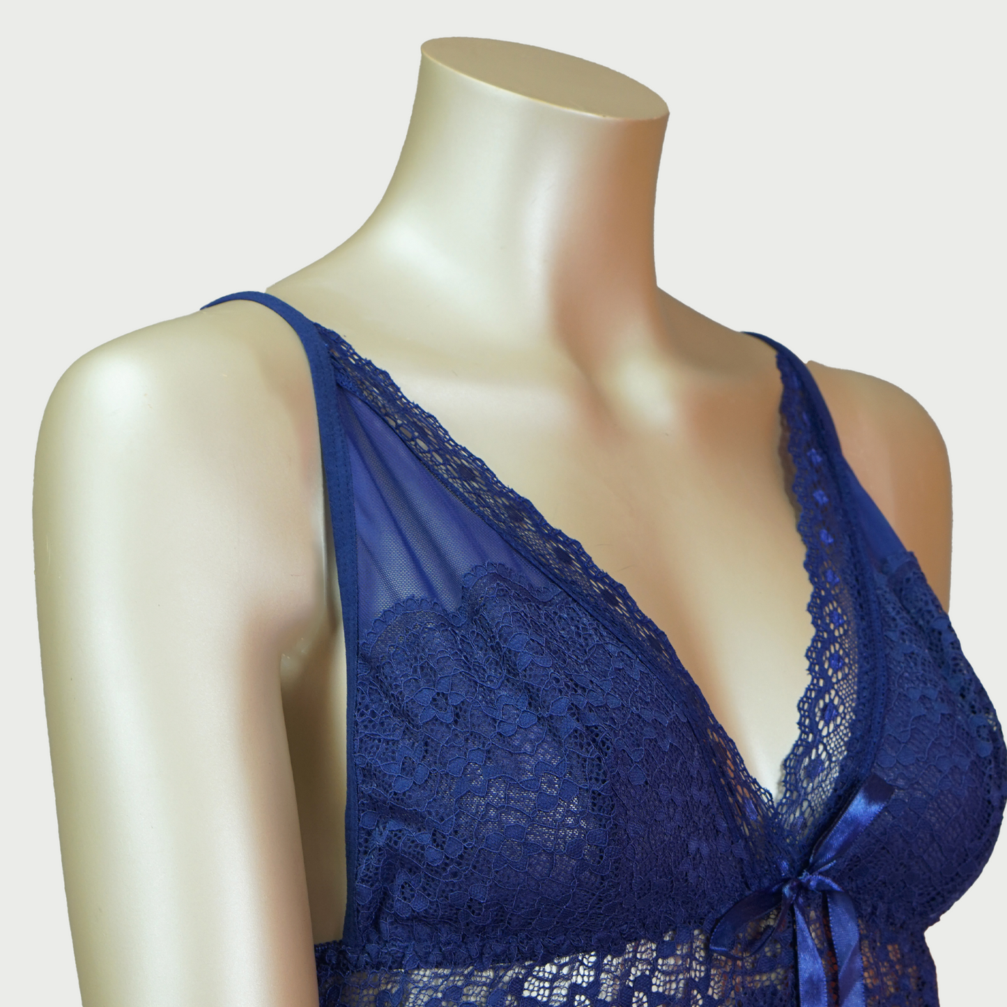 Sexy Sheer Chemise with Matching Thong