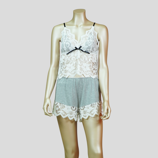 Lace Cami Top & Sexy Short