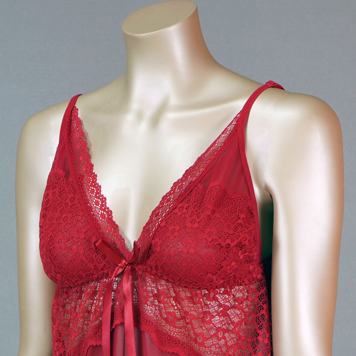 Sexy Sheer Chemise with Matching Thong