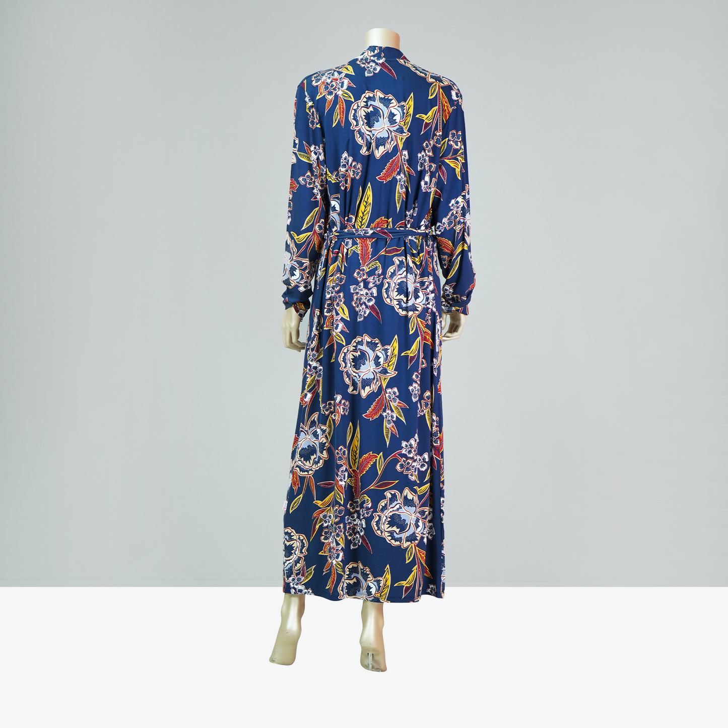 Cami Top & Floral Pants With Floral Robe